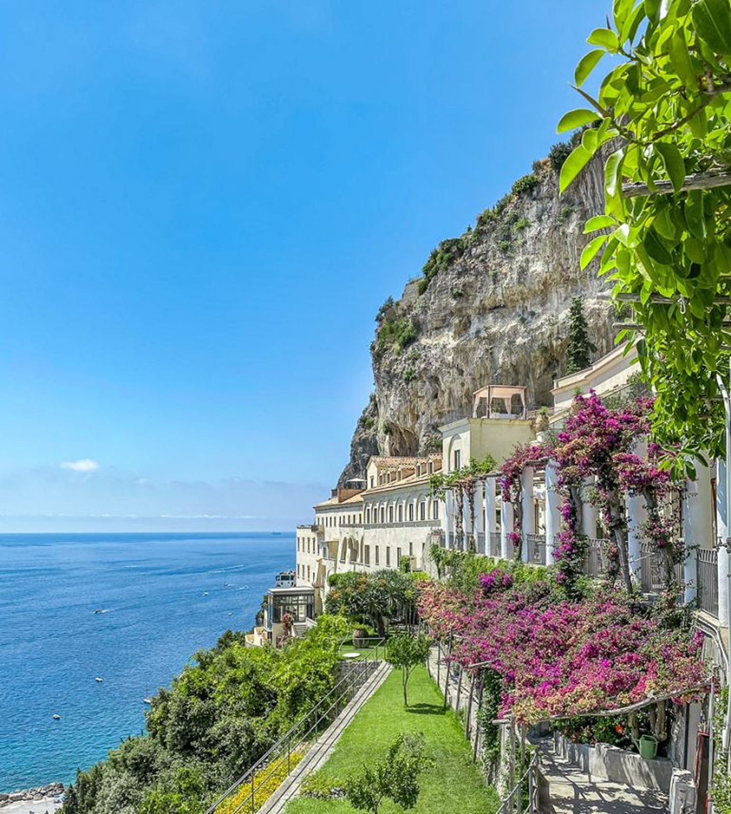 Amalfi Coast Wedding Reception