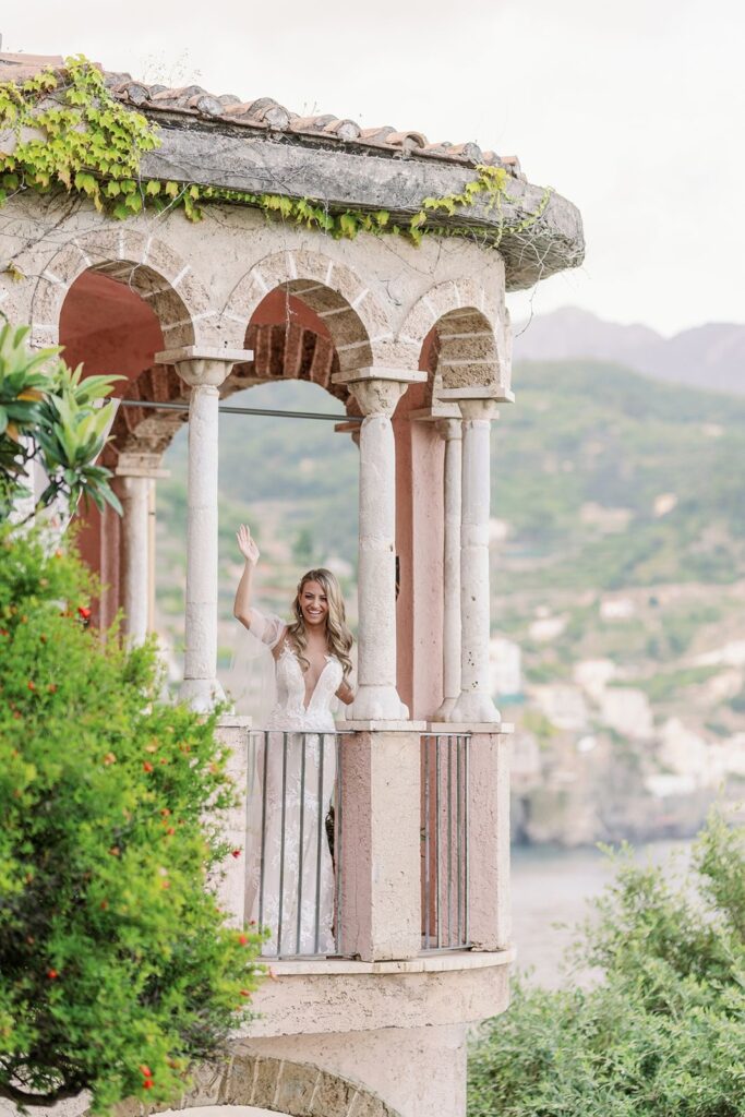 Amalfi Coast Wedding Reception