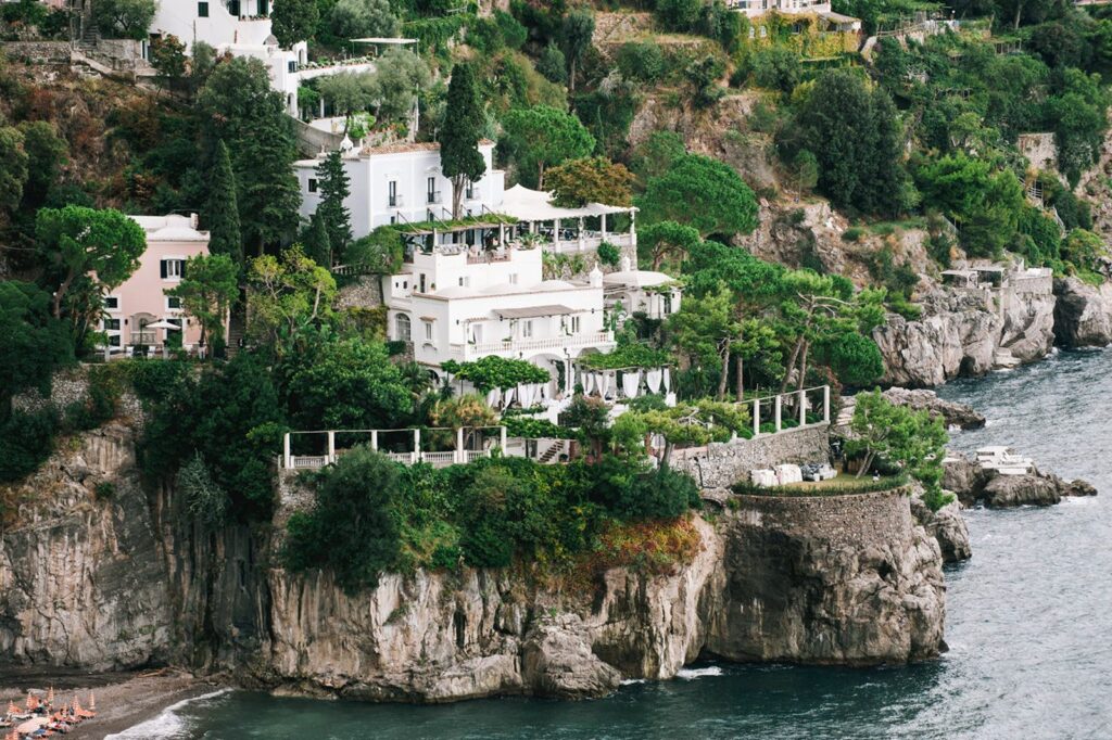 Amalfi Coast Wedding Reception