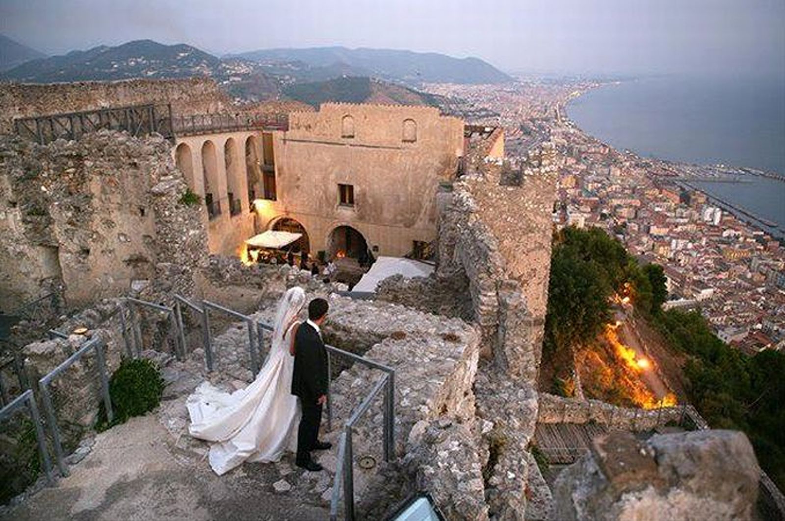 Amalfi Coast Wedding Reception