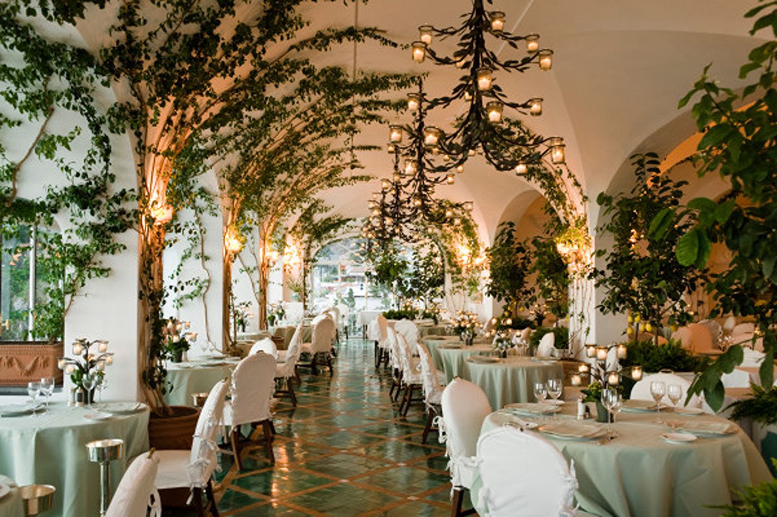 Amalfi Coast Wedding Reception