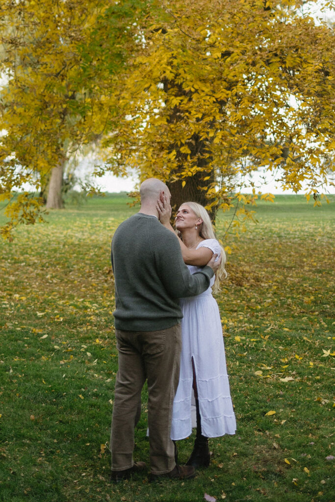 documentary style detroit engagement photos