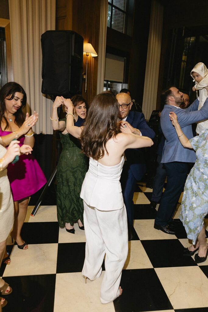 Fine art baptism photography at The Townsend Hotel Birmingham Michigan