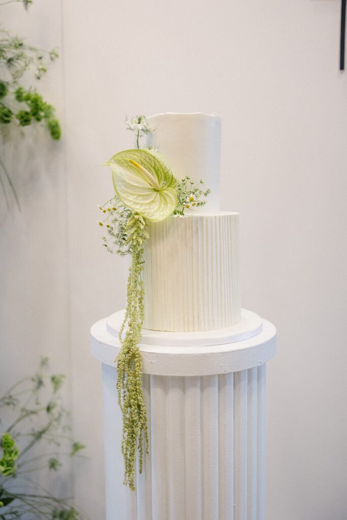 Baptism celebration at The Townsend Hotel in Birmingham, Michigan with elegant reception details