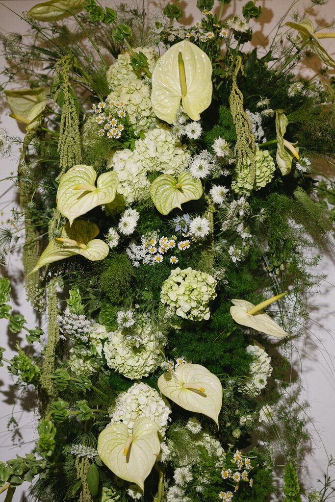 Baptism celebration at The Townsend Hotel in Birmingham, Michigan with elegant reception details